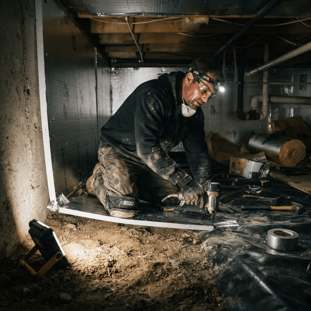 Crawl Space Insulation